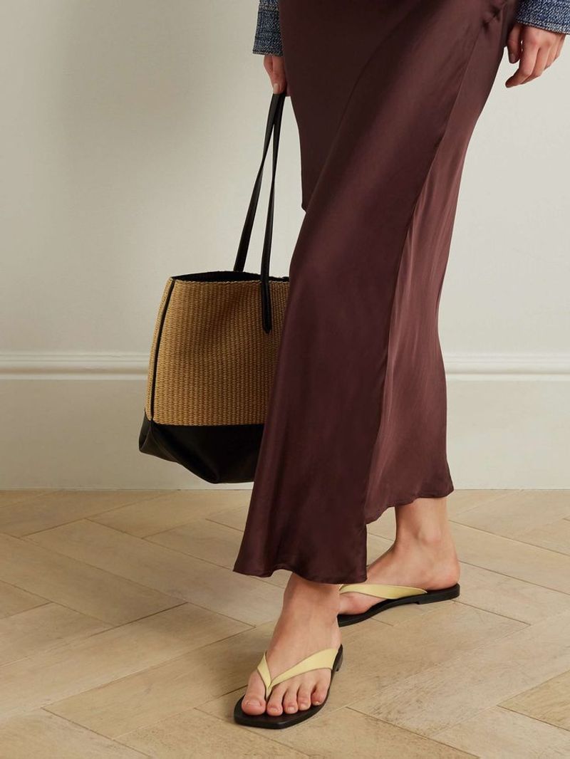 A.Emery Kinto Leather Flip Flops