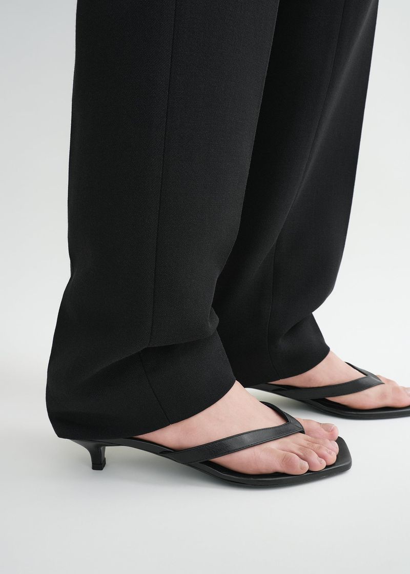 TOTEME Kitten Heel Flip Flop
