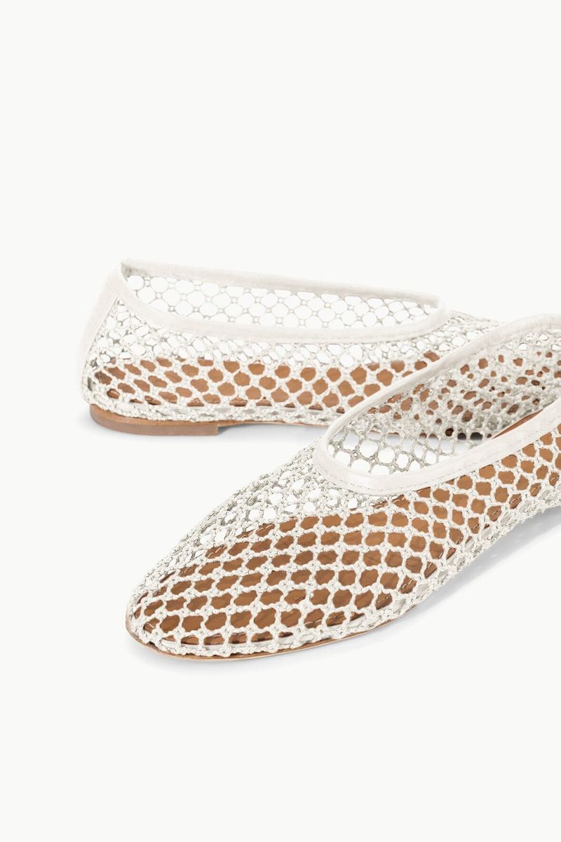 Staud Alba Woven Ballet Flats