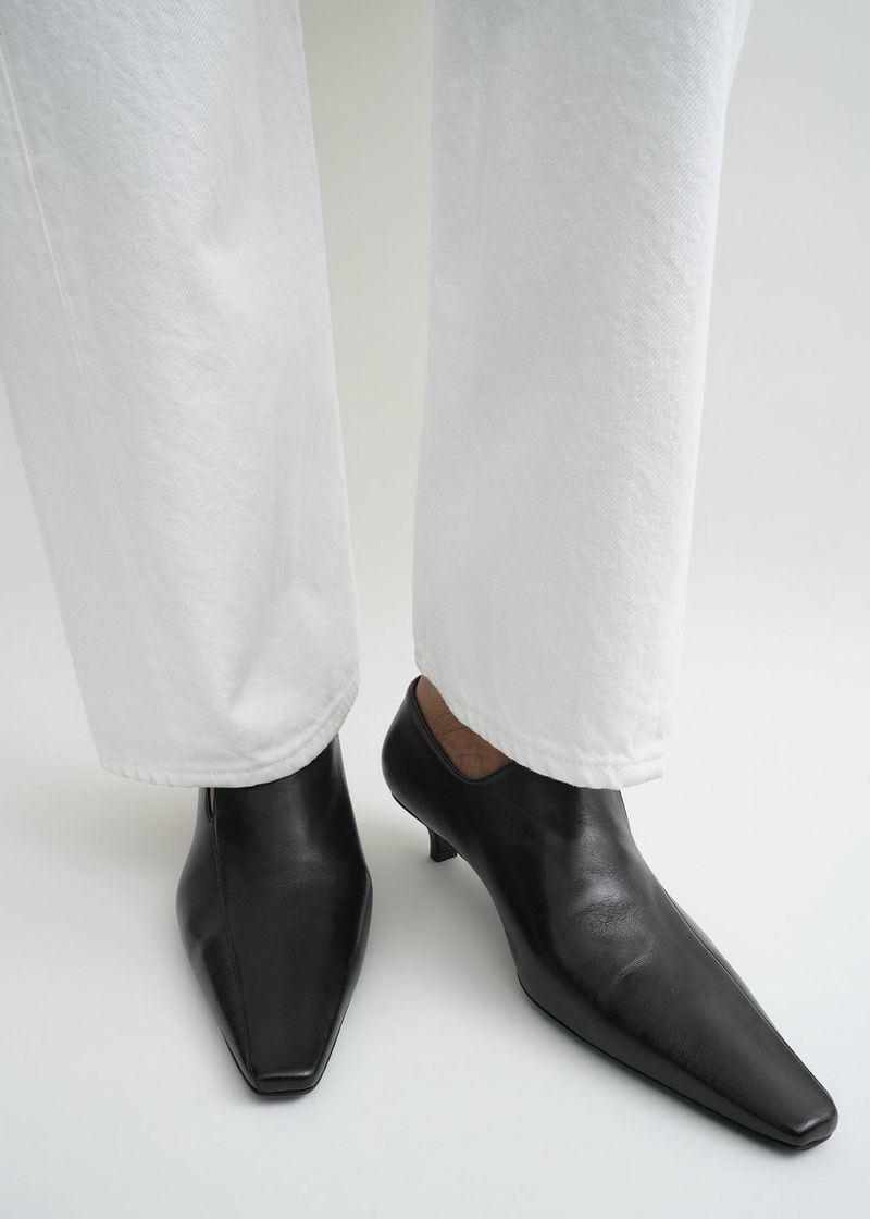 Toteme Leather City Loafers