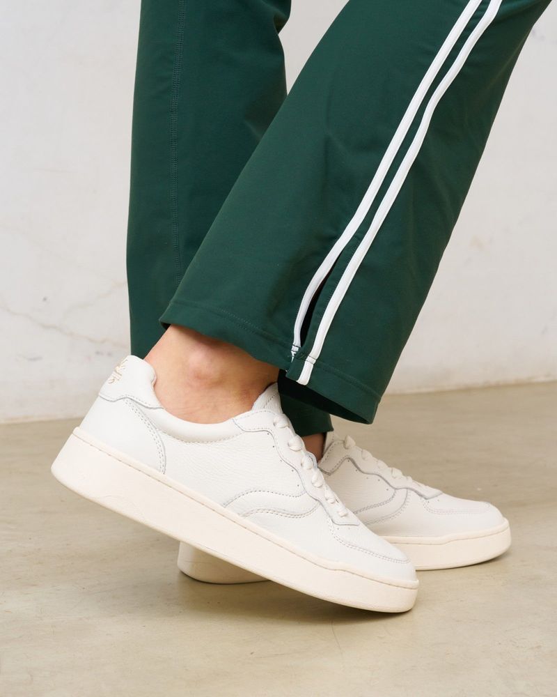 Classic White Leather Sneakers