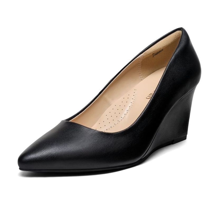 Closed-Toe Wedge Pumps