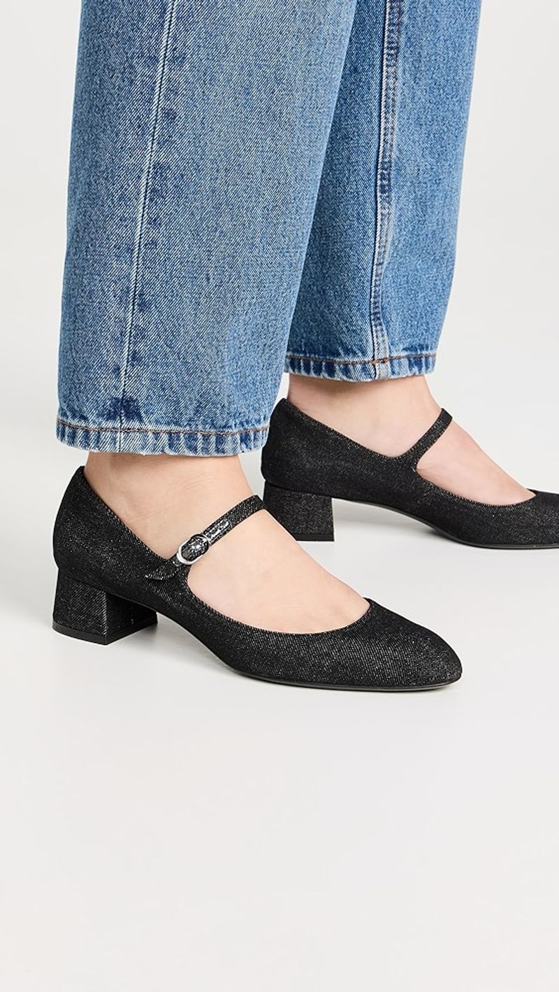 Stuart Weitzman Vivienne Block Heel Pumps