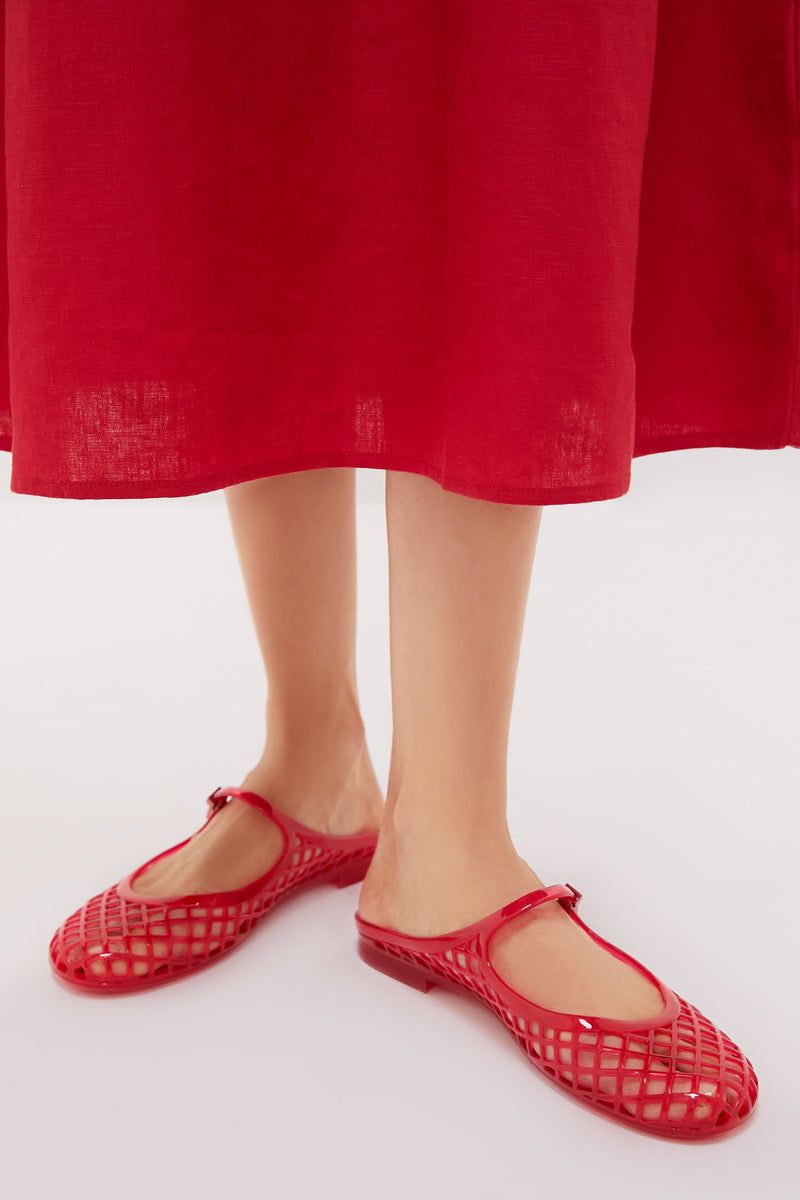 Tory Burch Mellow Mary Jane Jelly Flats