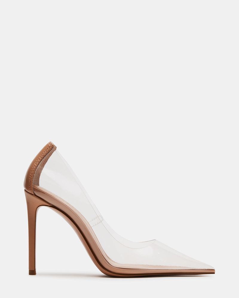 Steve Madden Thrive Clear PVC Pumps