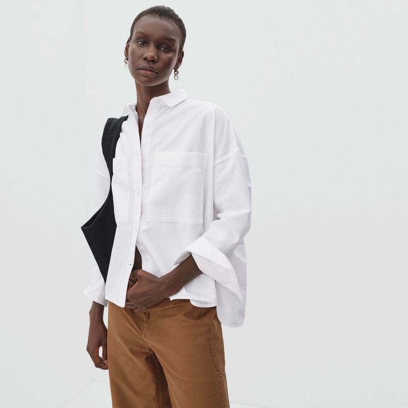 Everlane Boxy Oxford Shirt
