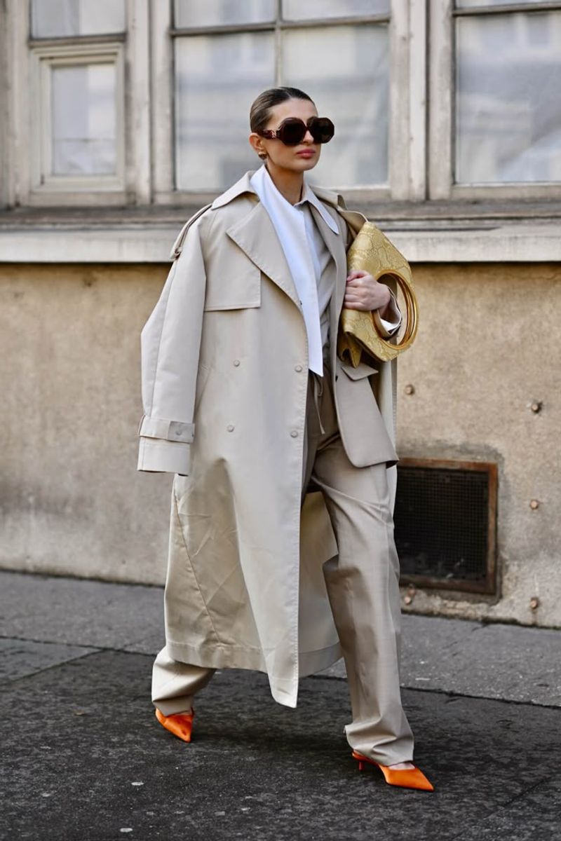 Wearing Oversized Sunglasses with Heavy Frames