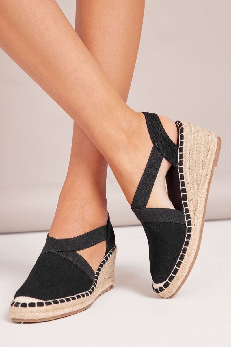 Heavy, Closed-Toe Espadrilles