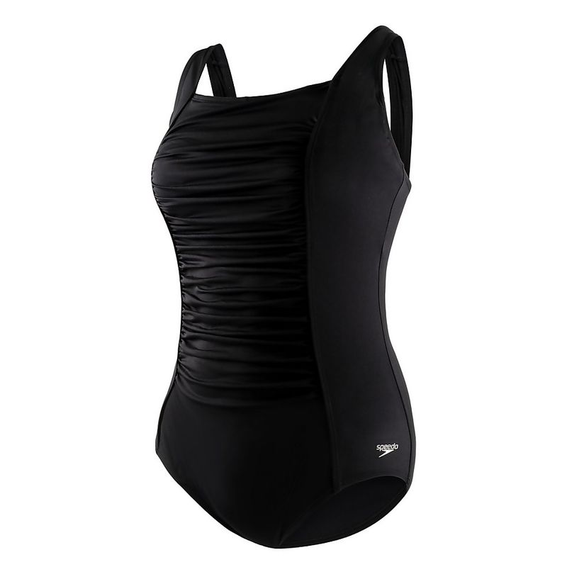 Speedo Endurance+ Shirred Tank One-Piece