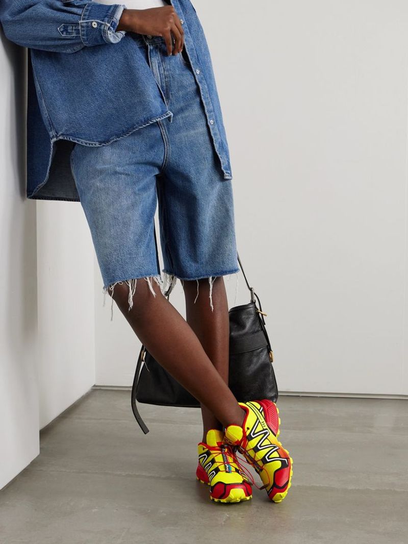 Bright Neon Footwear