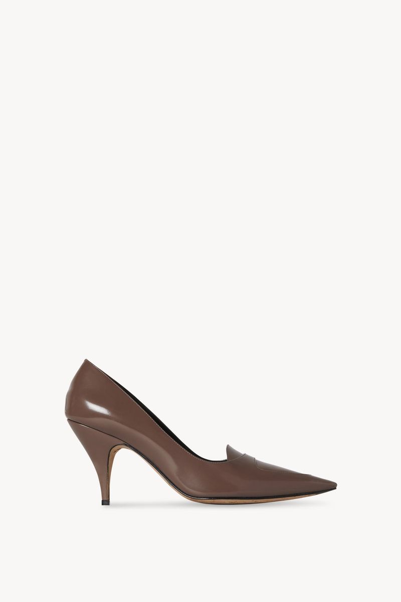 The Row Viv Leather Pumps