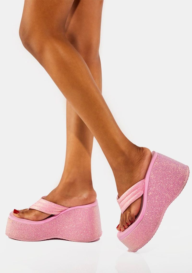 Platform Foam Flip-Flops