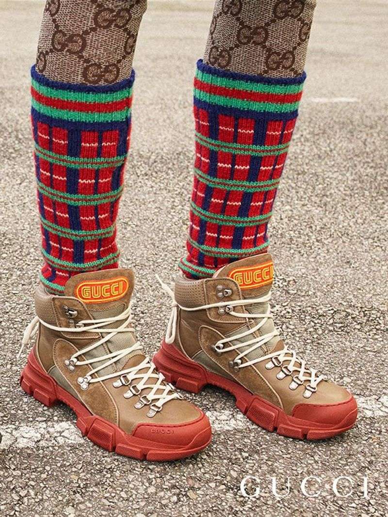 Gucci “Flashtrek” Hiking Boots