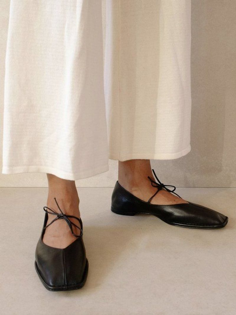 Alohas Sway Square Toe Ballet Flats