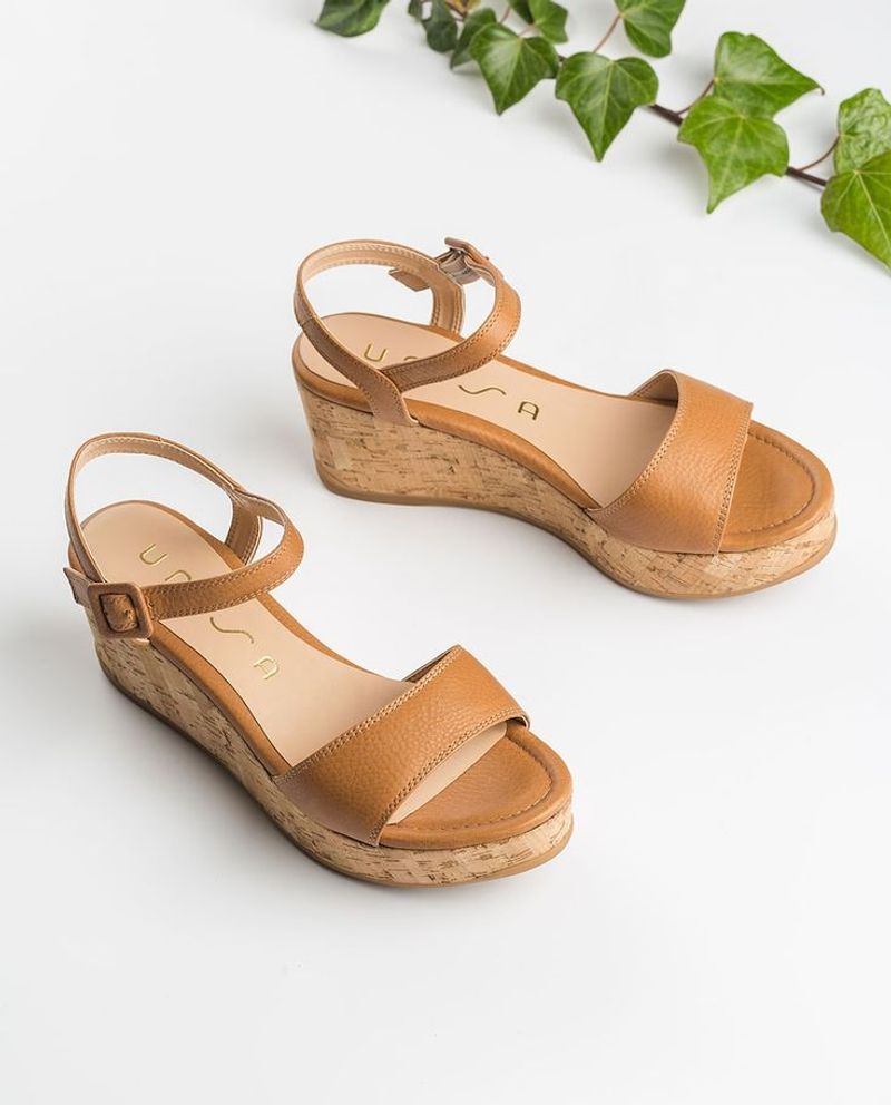 Cork-Soled Sandals