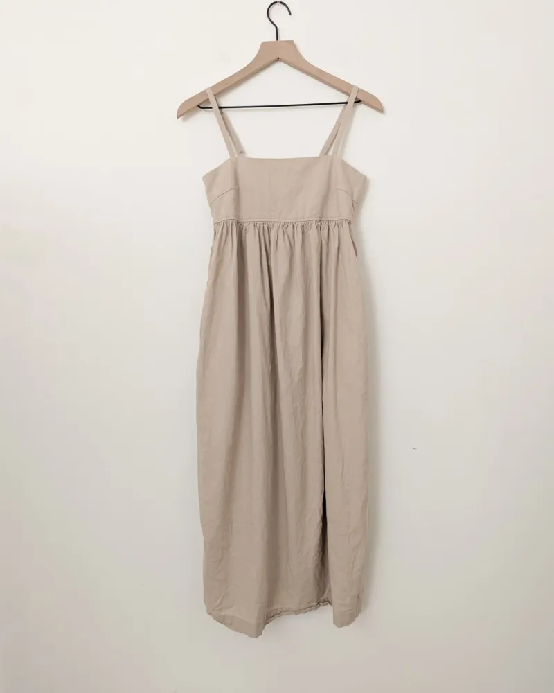 Uniqlo Cotton Gathered Dress