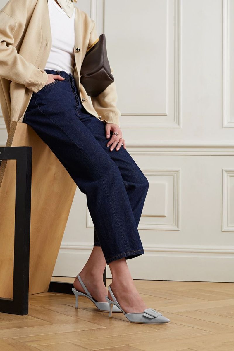 Pointed-Toe Slingbacks