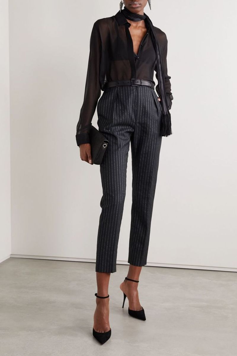 Slim-Cut Ankle Pants