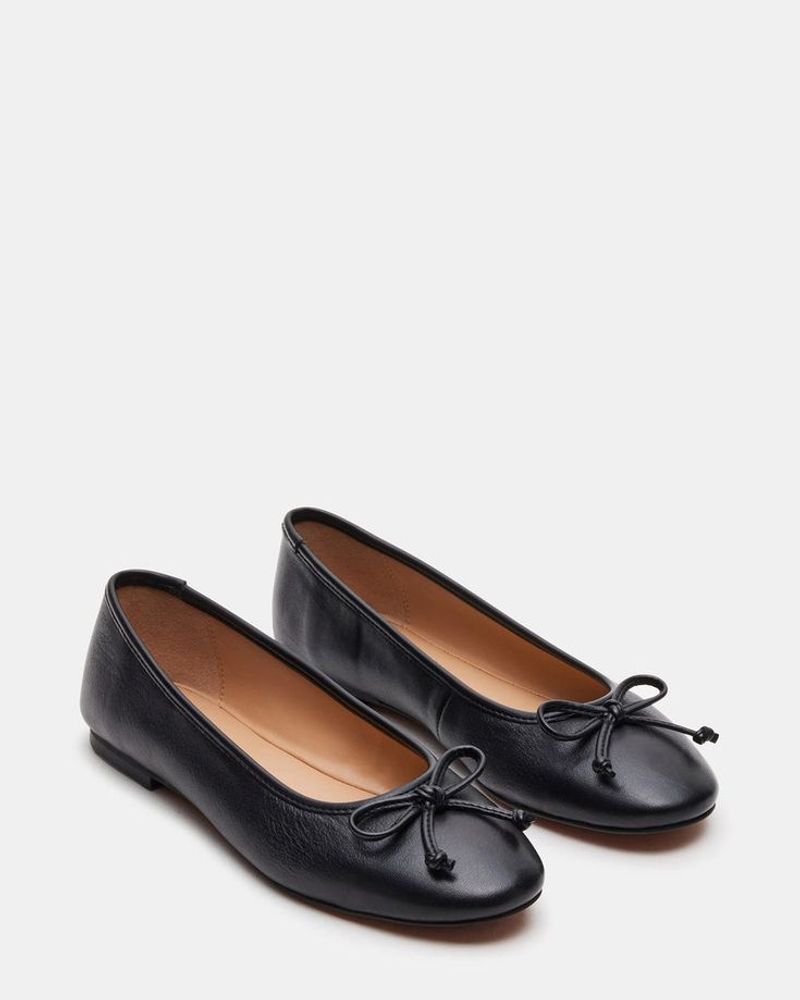 Round-Toe Ballerina Flats