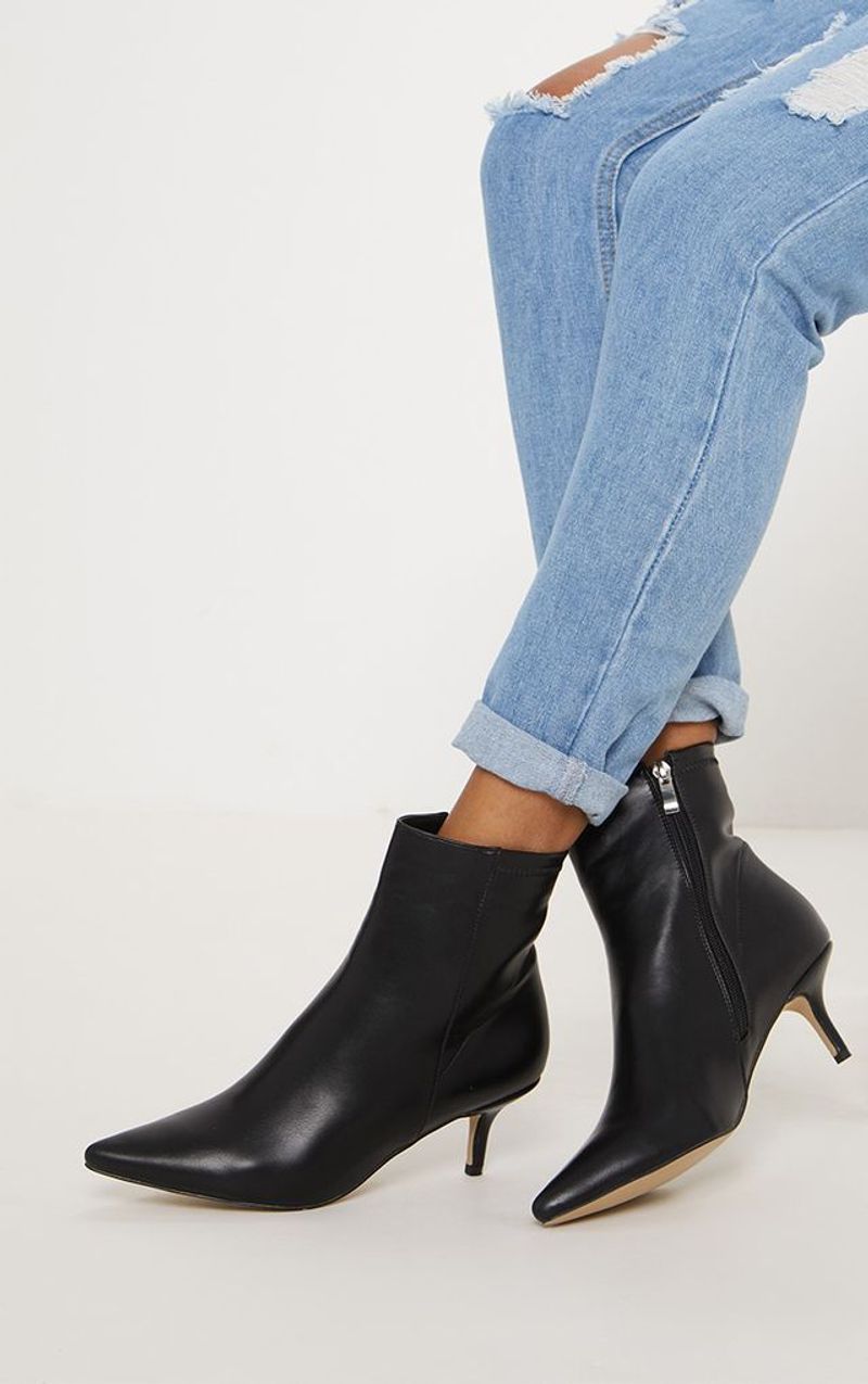 Ankle Boots with a Low Heel