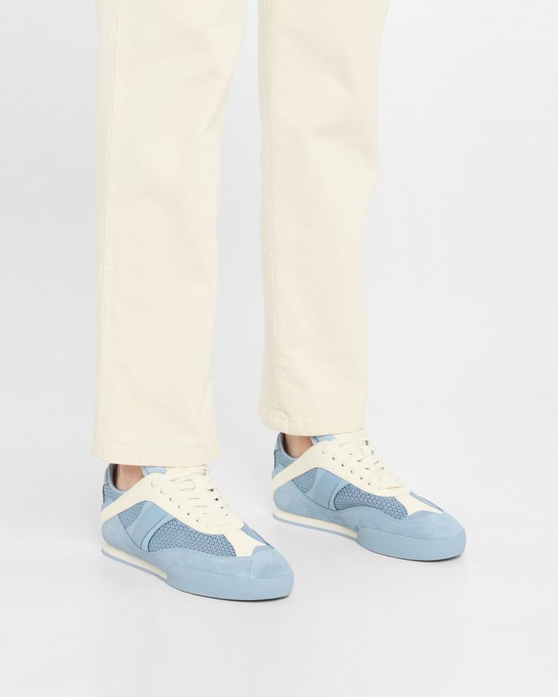 Chloé Kick Leather & Mesh Sneakers