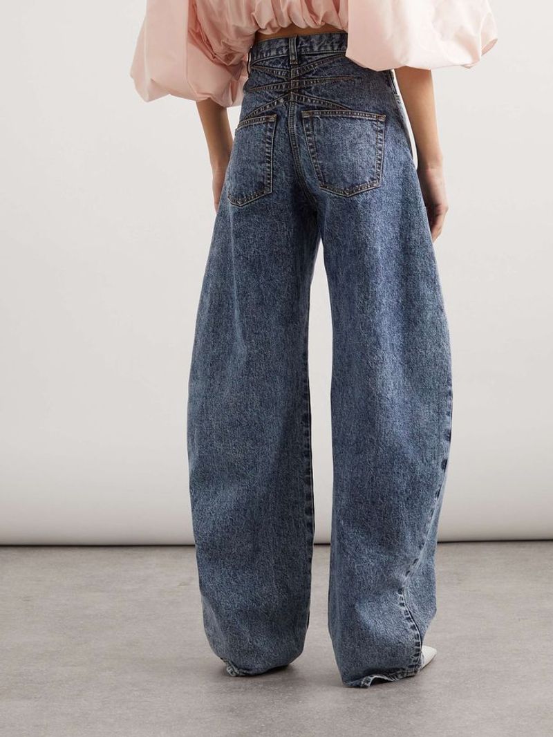 Overly Acid-Washed Jeans