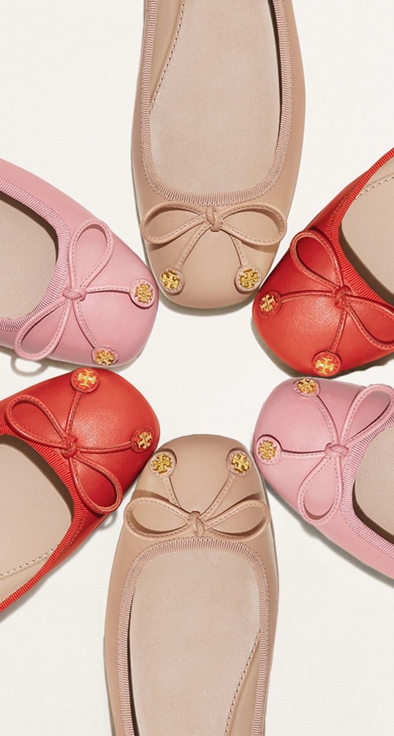 Tory Burch Ballet Flat With Bow