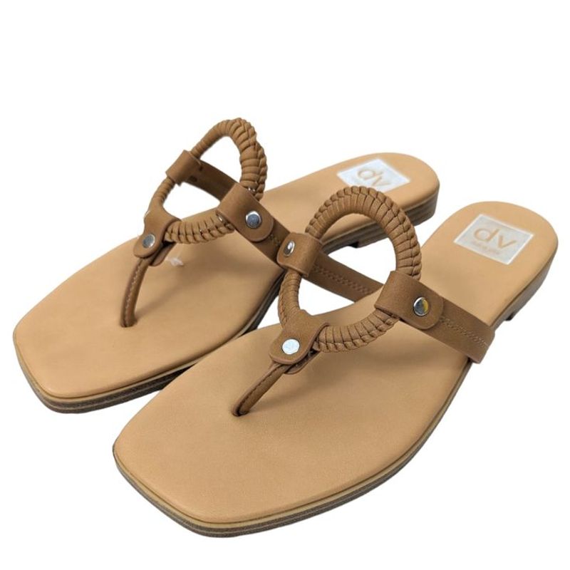 Dolce Vita Leather Thong Sandals