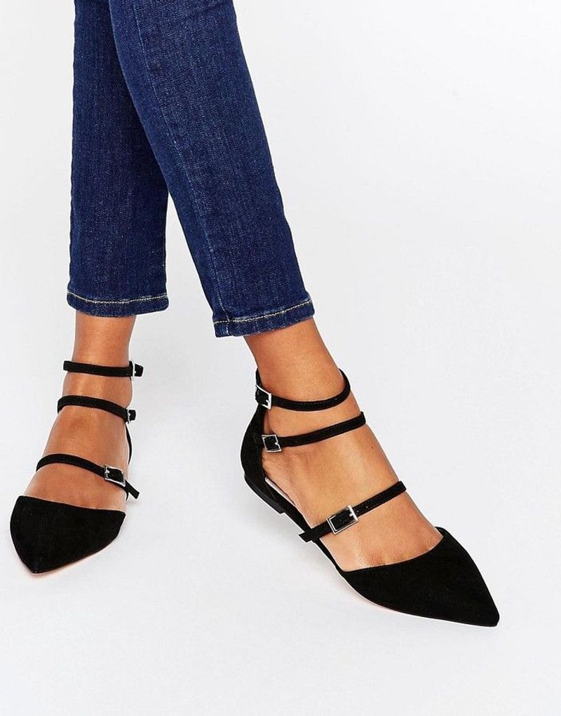 Ankle-Strap Flats