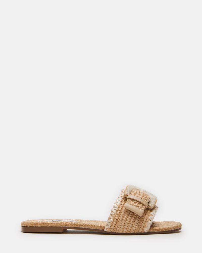 Steve Madden Merla Raffia Slides