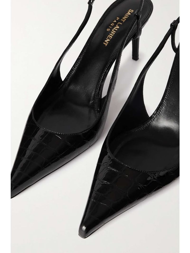 Pointed-Toe Slingbacks