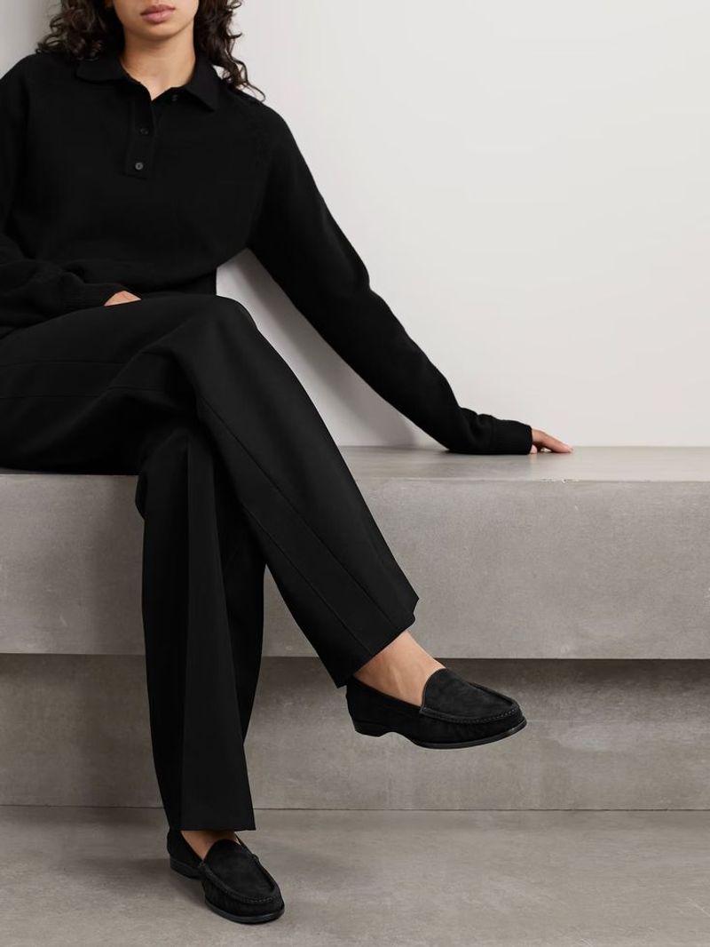 Suede or Nubuck Loafers