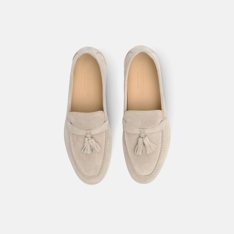 Tassel Loafer in Italian Suede