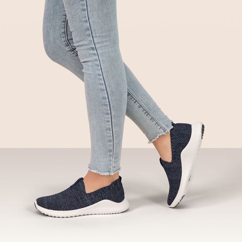 Knit Slip-On Sneakers with Arch Support