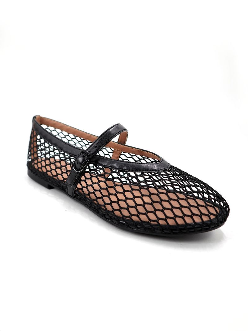 No Boundaries Mesh Mary Jane Shoes