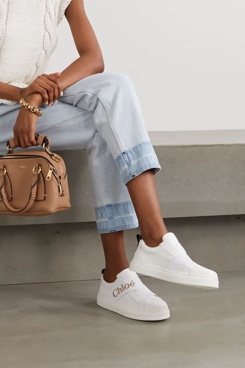 White Sneakers (Sleek, Not Chunky)
