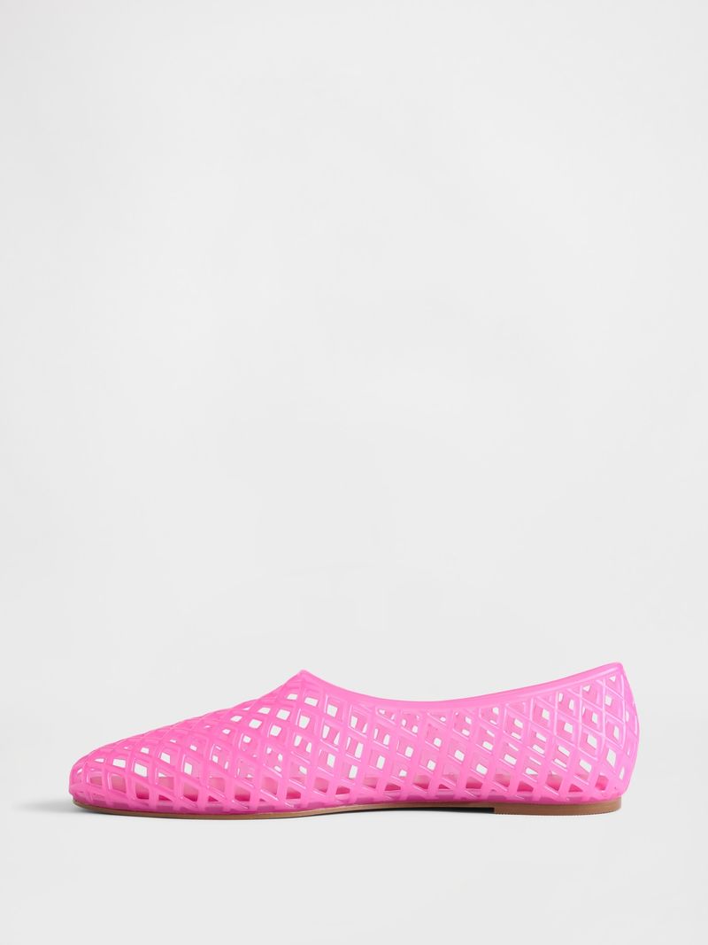 COS Cut-Out Jelly Ballet Flats: Minimalist Magic