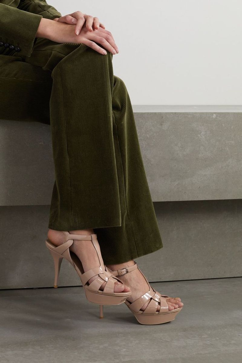 Saint Laurent Tribute Platform Sandals