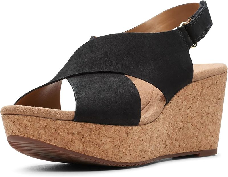 Clark's wedge sandals
