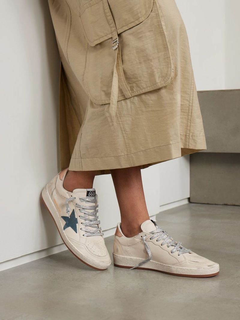 Overly Worn-Out Sneakers