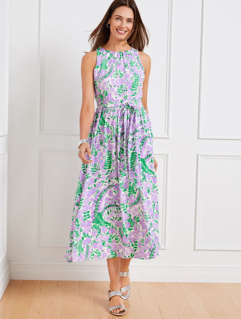 Talbots Flowy Fit & Flare Dress