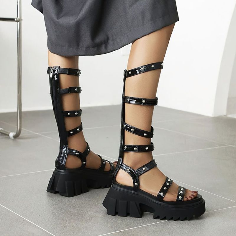 Ditch Heavy Gladiator Sandals