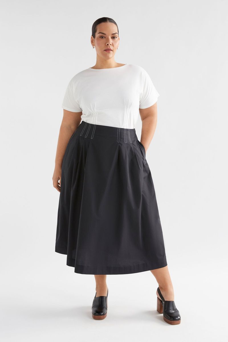 Vince Camuto A-Line Midi Skirt