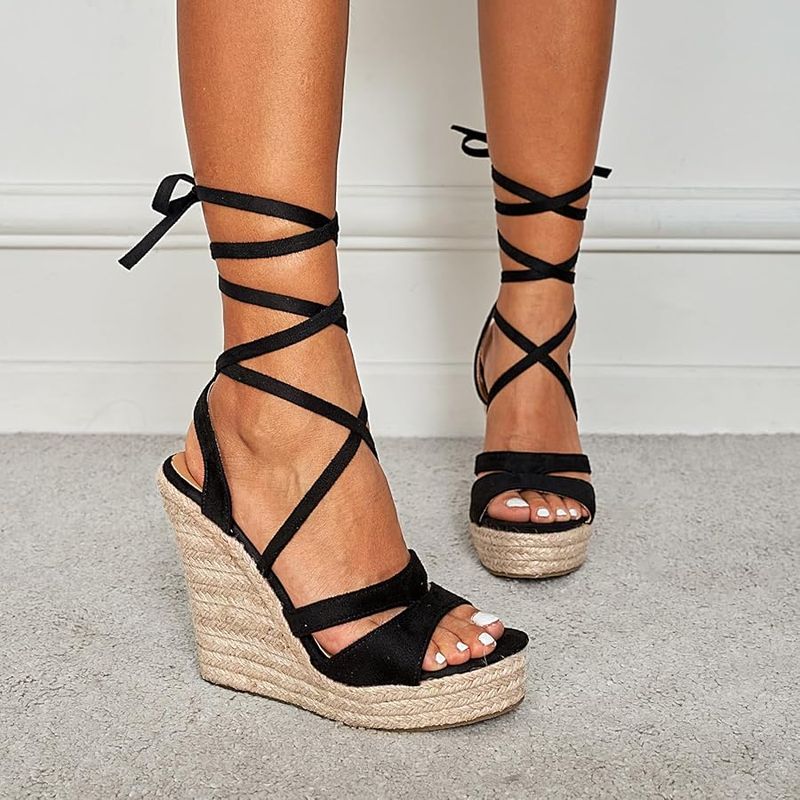 Strappy Gladiator-Style Espadrille