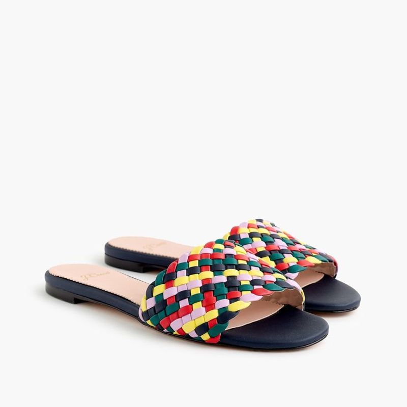 J.Crew Rainbow Slides