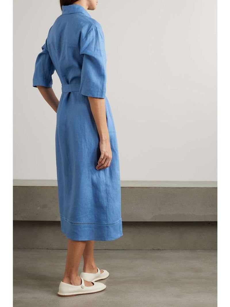 Chambray Shirt Dress