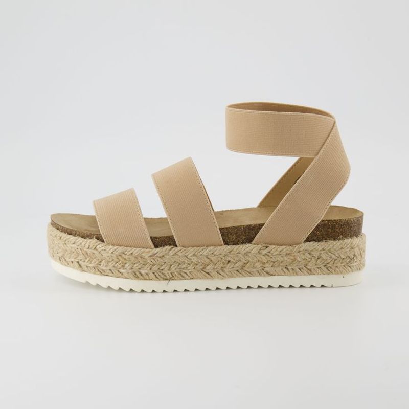 Cushionaire Mandy Espadrille Wedge Sandals