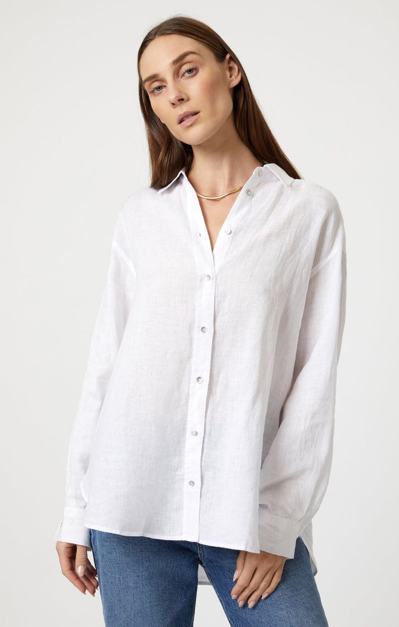 Linen Button-Down Shirt