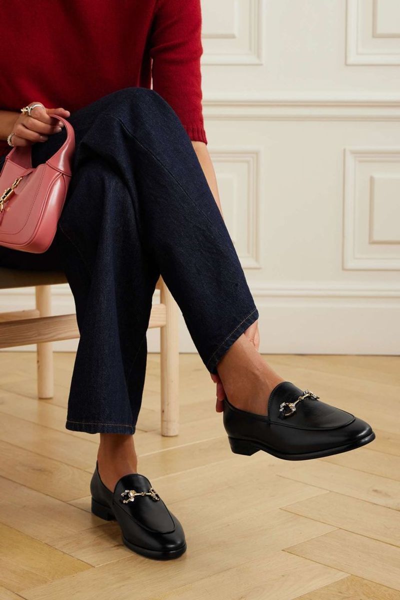 Gucci Horsebit Leather Loafers