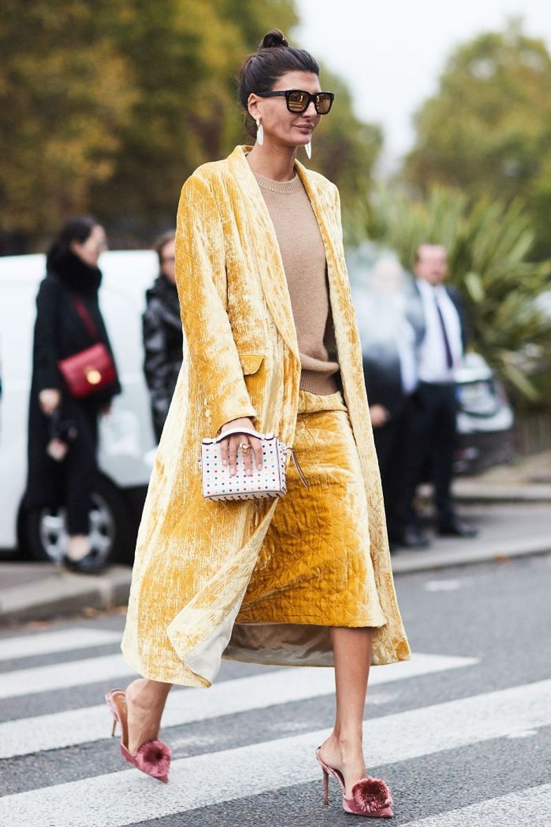 Feather-and Fur Trimmed Stilettos